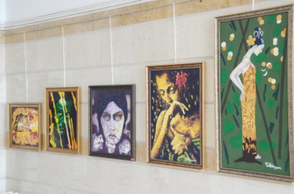 Expoziţie de pictură semnată de medicul Toldişan, la Universitatea Ovidius